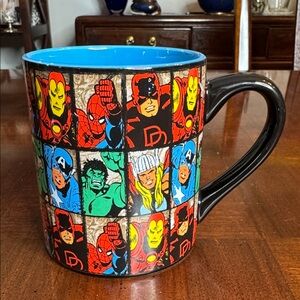 Marvel Comics Superheroes Coffee Tea Mug Cup Iron Man Spiderman The Hulk more